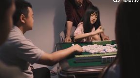 Two Asian Slut Young Wife Got Fucked So Hard During The Game