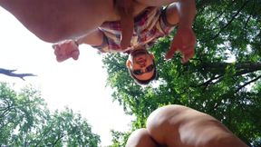 Sexydea's Wild Forest Tease: Big Ass Adventures in the Woods