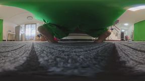 8K ERER trampled on the dwarf s buttocks and humiliated 360VR