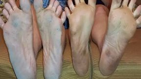 Dirty feet competition WMV