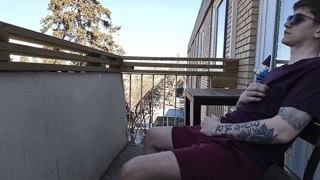 Raining Cum from the Fifth Floor