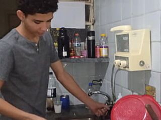 This babe convinces her half-brother to have truly fine sex with her during the time that her parents are away.