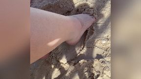 A Foot-Filled Day at the Beach, Toes in the Sand, Feet Underwater, and More