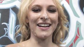 ”Katie Summers Shakes Like An Earthquake By The huge black cocks”