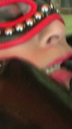 Perfect fetish couple got a hard long fuck in latex gloves   Clip 1