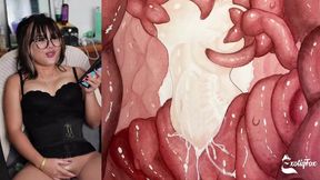 SHE&#039;S ON THAT CUM AND DICK DIET FOR LIFE - ExotiqFox Solo Gooner Girl Masturbation Reddit Browsing