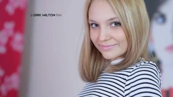 Cute teen Nataly Von provides lusty cowgirl riding delights