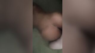 Long ass ebony skank loves taking white dick