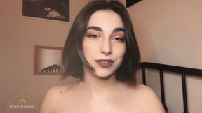 Sexy Brunette Encouraging JOI