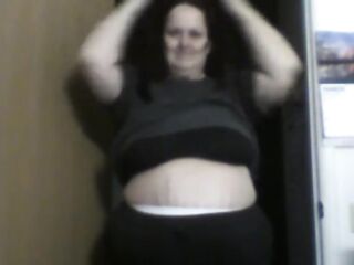 womans changing clothes