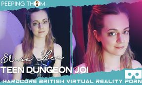 teen 18+ Dungeon Joi - British Amateur teen 18+ Solo