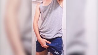 Watch Bempasivo's Mexican jock stroke, stroke, and fuck in front of camera while showing off his big ass and tattoos