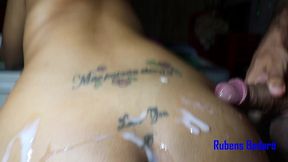 tomei uma caipirinha do rubens badaro e acabei dando o cu bem gostoso - amaya takayo