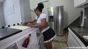 Big Ass Maid Likes to Get Dirty