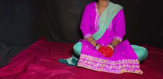 Step sister hard fuck  pink shuit salwar hard fuck anal sex desi real sex