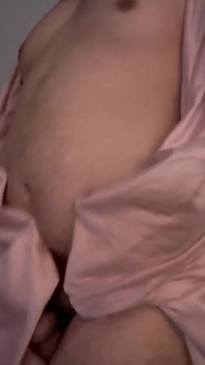 Epic moment from &quot;Fat chubby Arab showing of my big tits hairy cock and stomach belly button and ass&quot;