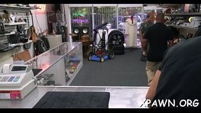 Large dick is in an non-professional