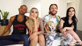 4 Amateur teens 18+ Celebrate A Cumshot Like Its The World Cup!