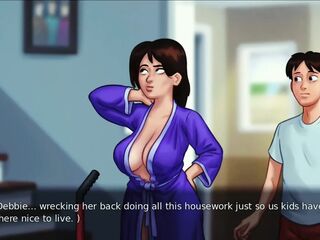 My Stepmom Debbie Took My Cum Inside - Summertime Saga