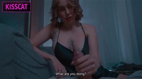 What Happens When Horny Stepmom Shares Hotel Bed With Stepson All Night In One Room? [ Eng Sub ] - Kiss Cat And Mother In Law