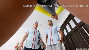 Baseball Buds Double Team Horny GF Summer Col Hot