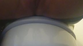 Big clit and dildo after pussy pumping!!!