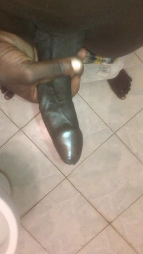 Jaw-dropping moment from "Night handjob"