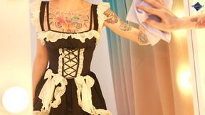 Maid Fucked Her Reflection