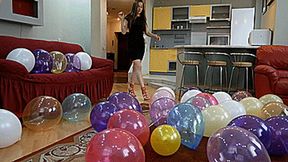 Evil stepmom popping all Full HD