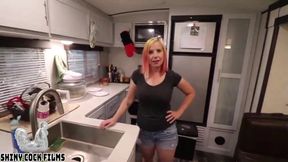 POV StepMom and Stepson Take Time Away at Nudist Resort