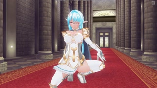 3D HENTAI POV elfie enters the service of the king