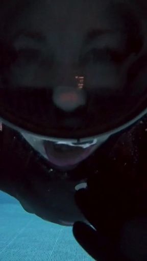 Underwater Giantess Hunts & Claims Her Tiny Prey