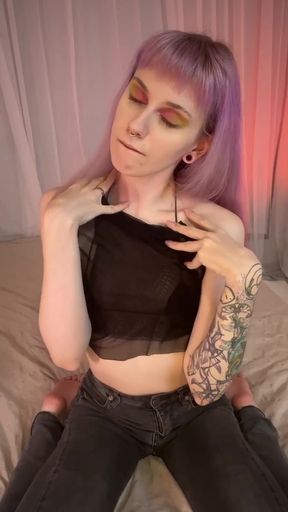 Mistress teaches her submissive boyfriend a lesson