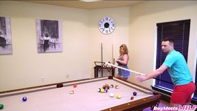 busty hot blonde milf wanted me to teach her how to play with my stick - andie anderson johnny love