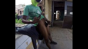 Risky wank at work again