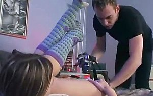 Babysitter photoshoot  goes anal