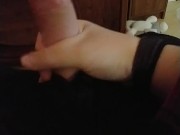 Huge load, acidentally nutted on my camera/phone