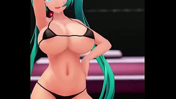 Hatsune Miku and her Lewd Dance