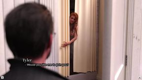 Cheating Wife Fucks With Her Boss in Bathroom