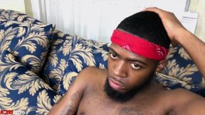 Stripper from Chicago jacks his dick