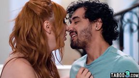 Redhead MILF stepmom Lauren Phillips delivers a unforgettable session