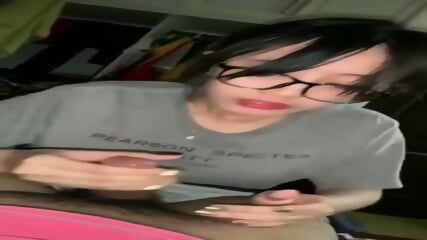 Blowjob temen kuliah, ceweknya cantik banget