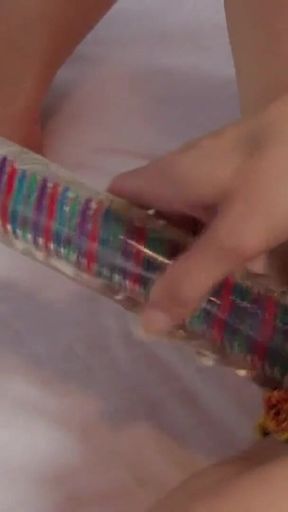 Ggg - Sexy Blonde Toying Her Wet Pussy in Lingerie