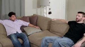 Str8toGay.com - Plowing hard alongside hairy bear Aspen