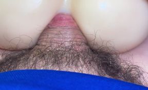 Little weeny going into the stinky