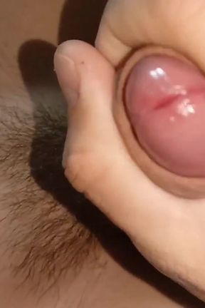 Rivers of Cum Close-up From Two Young Hot Hotties with Big Straining Dicks!
