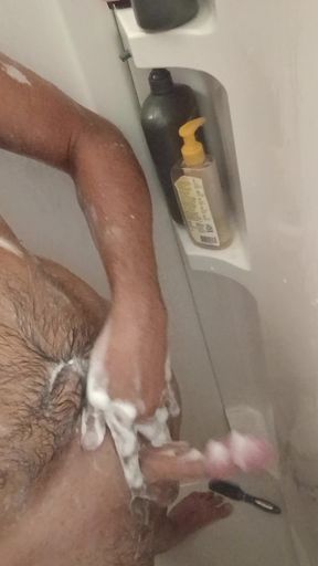 Soapy Shower Stroke