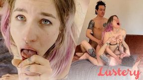 ”Hipster Threesome Delight on Lustery”