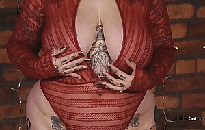 Galda lou, thicky titty play, galda lou ultimate big breast tease