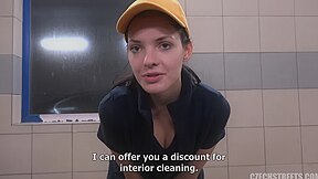 Sexy Washer Got Extra Money